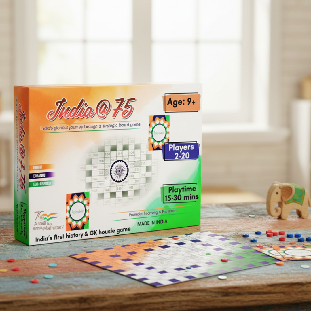 India@75 board game