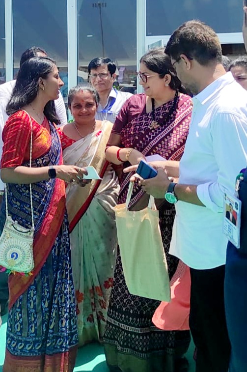 Culture trip gifted to Smt. Smriti Iraniji, honorable cabinet minister of Women and Child development
