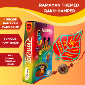 Ramayan game; rakhi hamper; best rakhi gift for kids