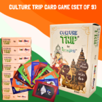 Unique card game to explore Indian states and culture (75 cards game)