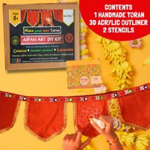 Aipan art DIY kit- create your own toran/bandhanwar this diwali