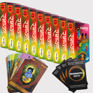 Ramayan based card game- pack of 10 games