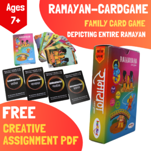 Ramayan based card game-set of 12