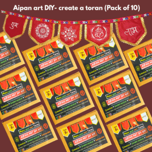 Aipan art DIY kit; create a beautiful toran