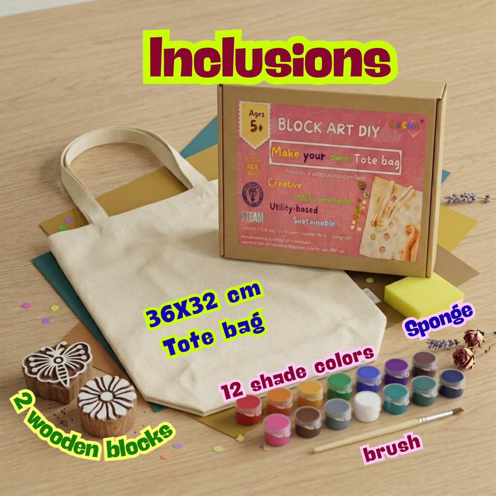 inclusions in each kit
