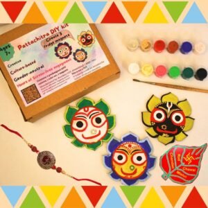 Create 3 spiritual fridge magnets and engage your chikdren into culture and spirituality this rakshabandhan
