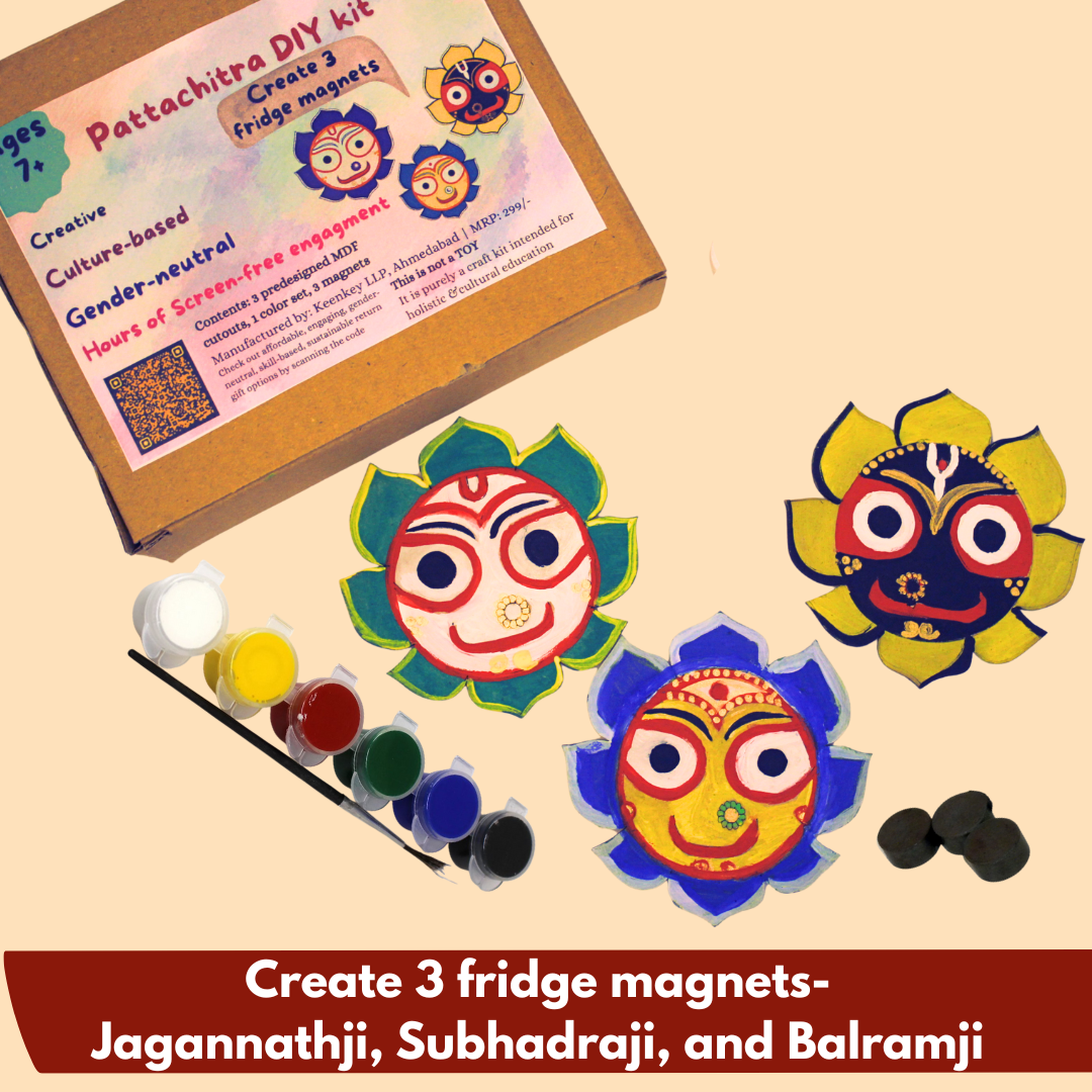 Create 3 fridge magnets
