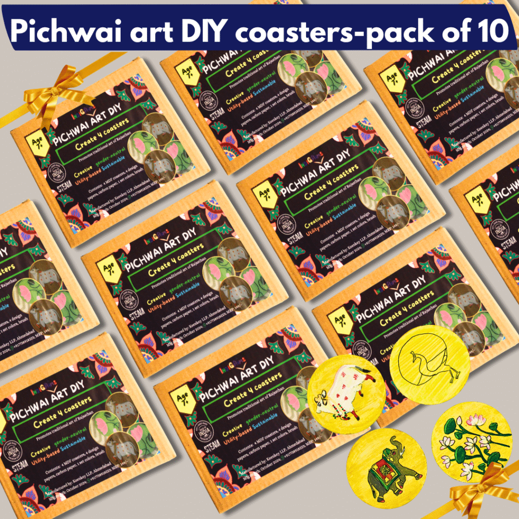 Pichwai art DIY kit- birthday return gift