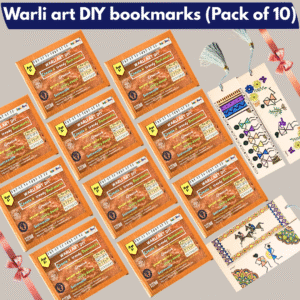 Warli art DIY kit-pack of 10 for return gifts