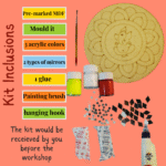 Ganesh Lippan art kit inclusions