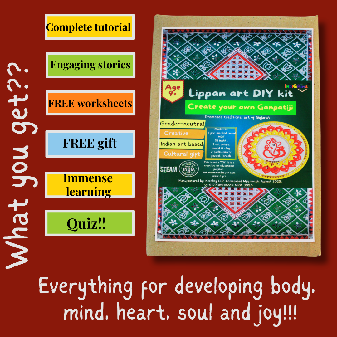 Whats inside Panchkoshi Lippan art workshop?