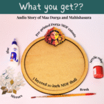 MDF pooja decor; Navratri decor