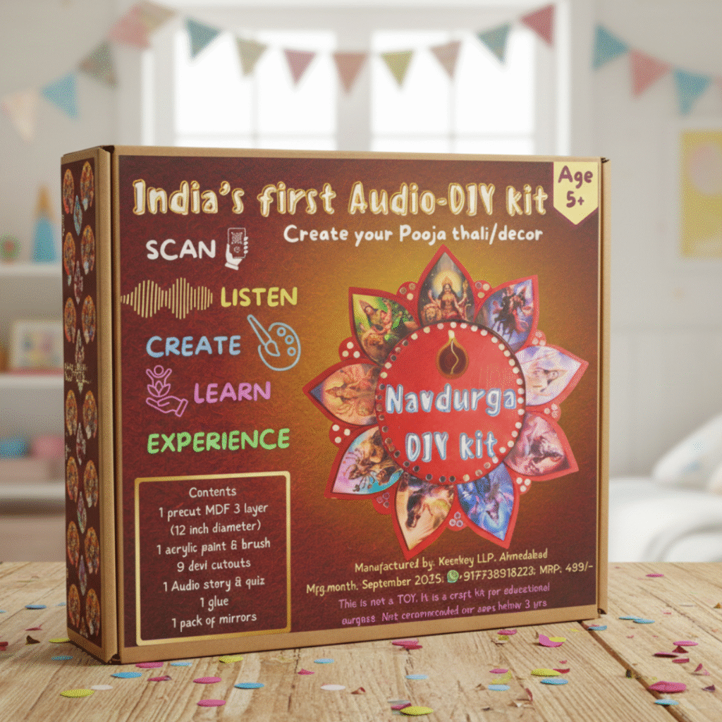 create, guess the clue, use the created navdurga thali