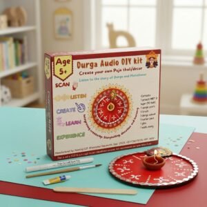 Indigaims DIY Thali Kit – Paint, listen to story, Decorate & Celebrate