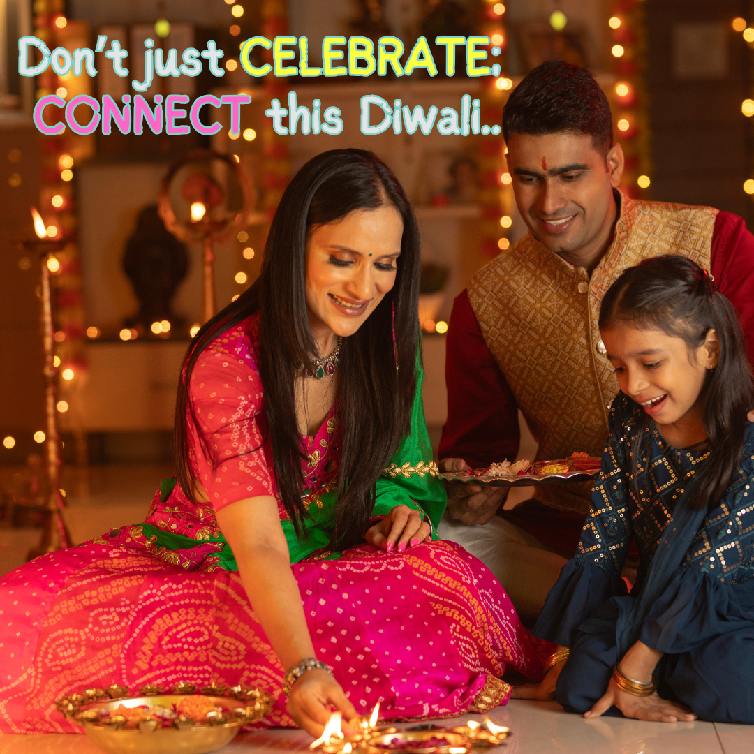 Don't just celebrate, connect to culture, creativity, curiosity and spirituality this diwali