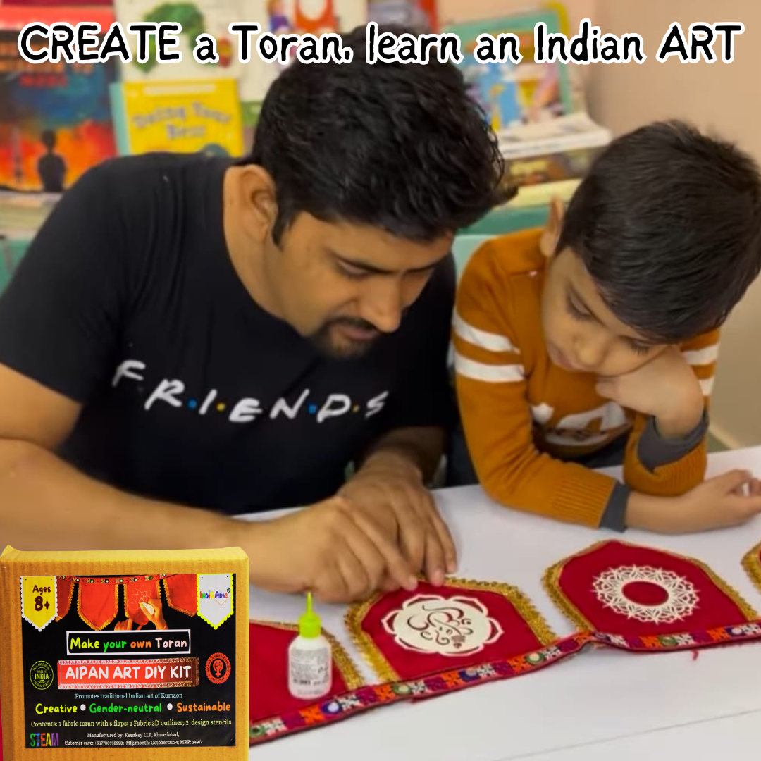 Unleash creativity, decorate your house with your creation, learn an Indian art