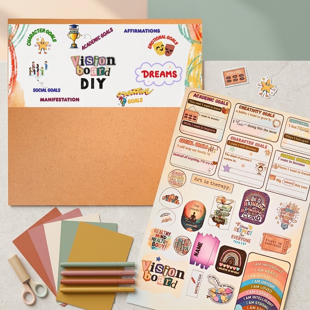 Vision board DIY