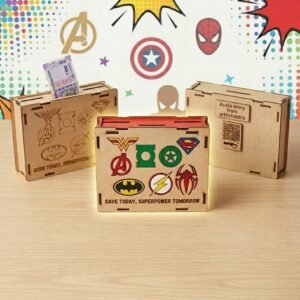 Super hero themed gullak