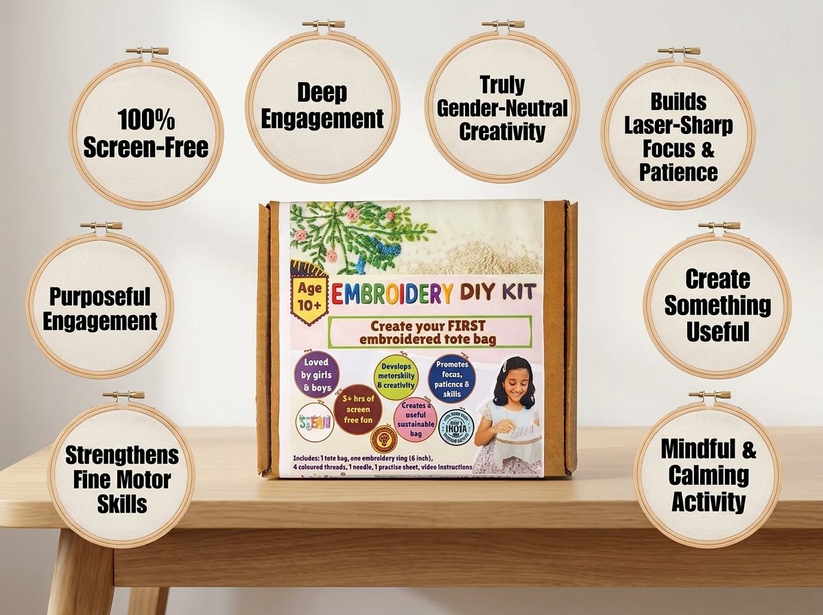 benefits of embroidery