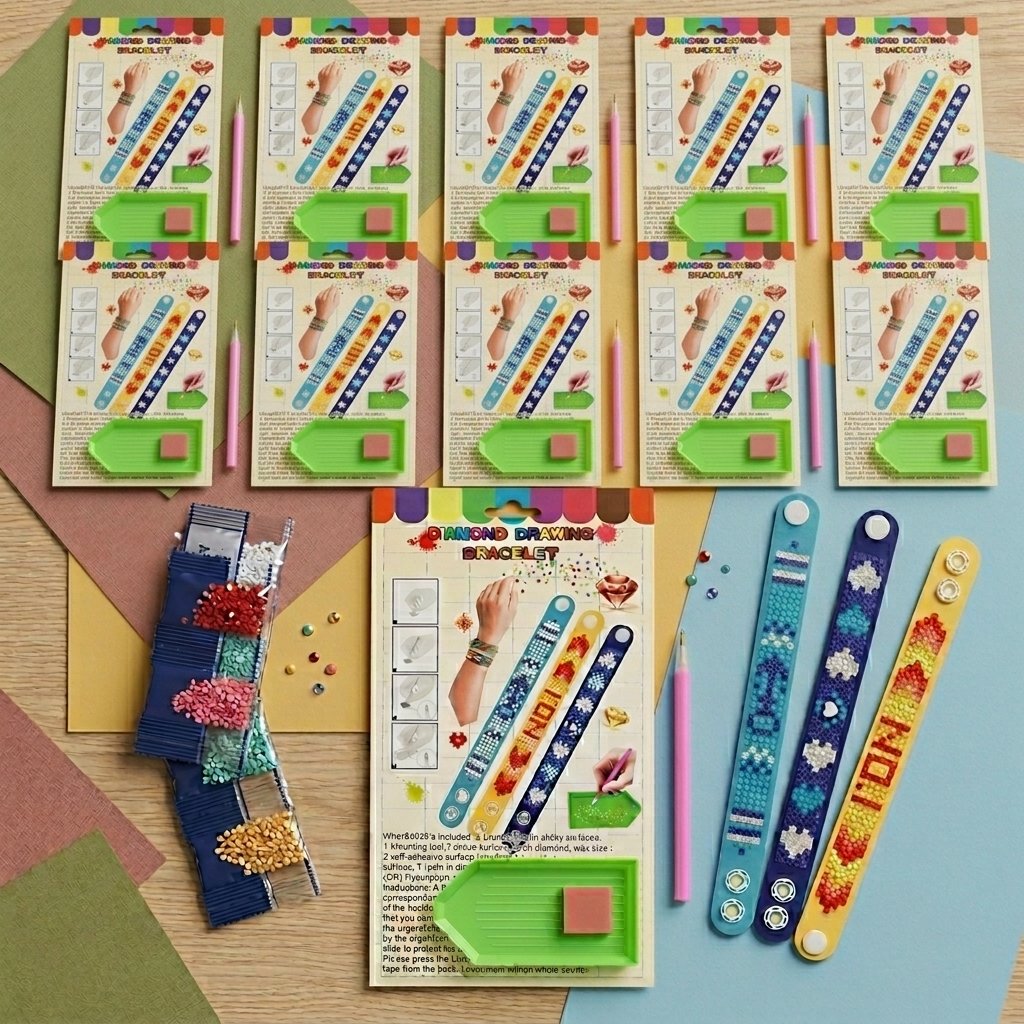 diamond art kit-pack of 10